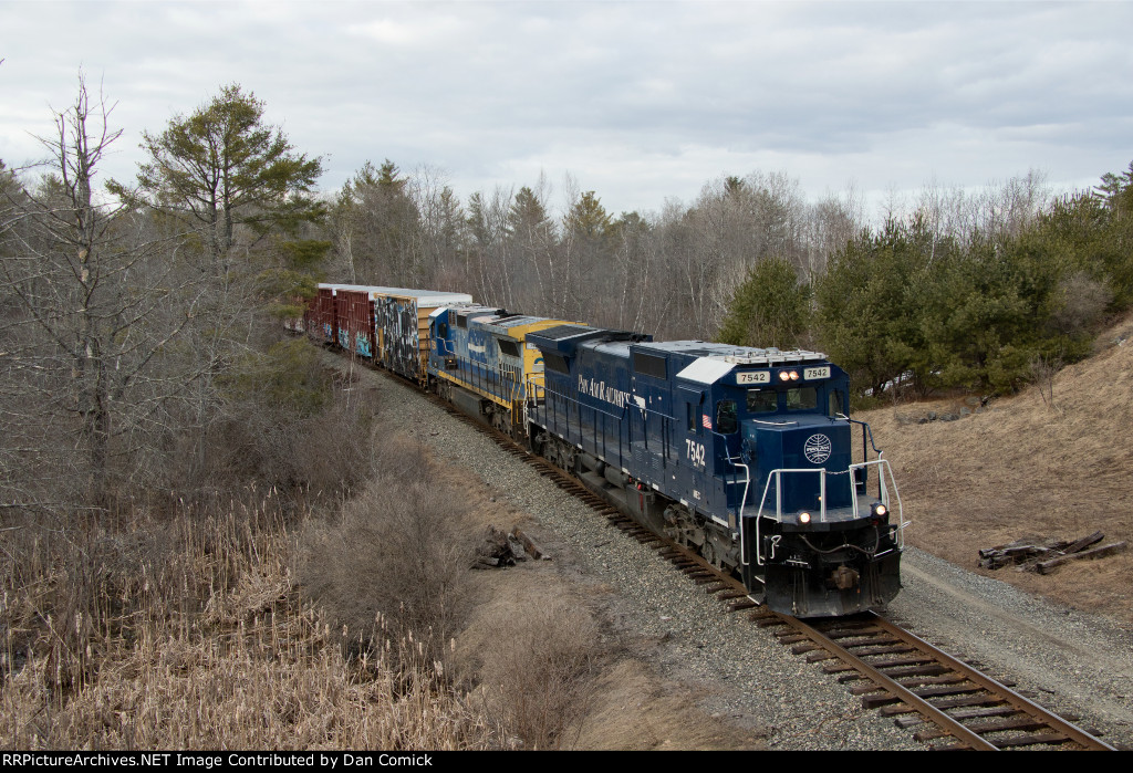 MEC 7542 Leads L053 at Rt. 9 in North Yarmouth